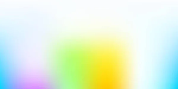 Light Multicolor Vector Gradient Blur Drawing Abstract Colorful Illustration Blur — Διανυσματικό Αρχείο