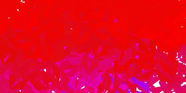 Azul Oscuro Vector Rojo Plantilla Triángulo Abstracto Ilustración Abstracta Con — Archivo Imágenes Vectoriales