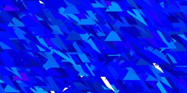 Light blue, green vector background with polygonal forms. Outstanding abstract illustration with range of colorful triangles. Pattern for promotions.