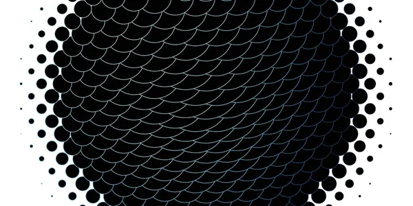 Светло Голубой Векторный Фон Пузырями — стоковый вектор