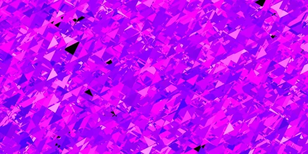 Fond Vectoriel Violet Clair Aux Formes Polygonales Illustration Abstraite Exceptionnelle — Image vectorielle