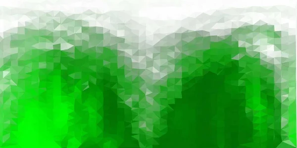 Темно Зелений Вектор Абстрактний Тло Трикутника Барвиста Абстрактна Ілюстрація Градієнтними — стоковий вектор