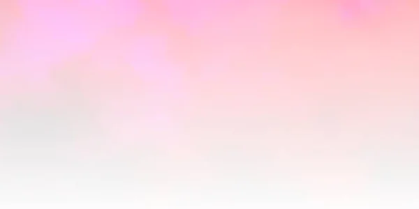 Világos Rózsaszín Vektor Háttér Cumulus Színes Illusztráció Elvont Gradiens Felhőkkel — Stock Vector