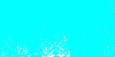 Açık mavi, yeşil vektör arkaplan üçgenli, çizgili. Soyut renkli üçgen şekilli illüstrasyon. Reklamlarınıza basit bir ekleme..