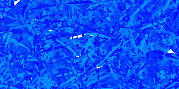 Plantilla Vectorial Azul Claro Con Formas Triangulares Magnífica Ilustración Abstracta — Archivo Imágenes Vectoriales