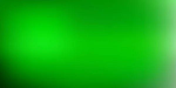 Hellgrüner Vektor Verschwimmt Hintergrund Leuchtend Bunte Unschärferelation Abstraktem Stil Muster — Stockvektor