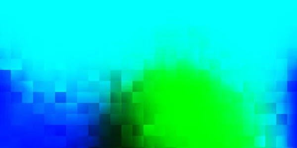 Azul Claro Fondo Vector Verde Con Formas Aleatorias Formas Abstractas — Archivo Imágenes Vectoriales
