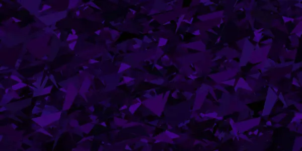 Світло Рожева Векторна Текстура Трикутним Стилем Ілюстрація Набором Різнокольорових Трикутників — стоковий вектор