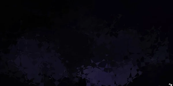 Темно Сірий Векторний Візерунок Багатокутними Формами Веб Матеріал Ілюстрація Барвистими — стоковий вектор