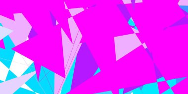 Açık pembe, rastgele şekilli mavi vektör arkaplan. Gradyan rastgele formlarla modern soyut illüstrasyon. İşiniz için akıllı tasarım.