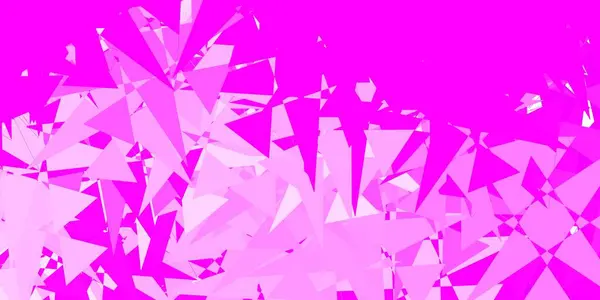 Világos Lila Rózsaszín Vektor Háttér Véletlenszerű Formák Színes Illusztráció Egyszerű — Stock Vector
