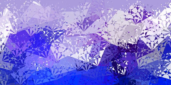Rose Clair Fond Vectoriel Bleu Avec Triangles Formes Triangle Avec — Image vectorielle