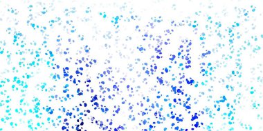 Soyut biçimlere sahip açık mavi vektör şablonu. Gradyan rastgele formlarla modern soyut illüstrasyon. Web siteniz için basit illüstrasyon.