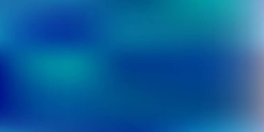 Açık mavi vektör bulanıklığı düzeni. Soyut tarzda gradyan olan renkli bir çizim. İniş sayfaları tasarımı.