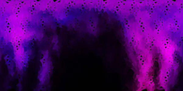 Темно Фіолетовий Вектор Абстрактний Трикутник Розумна Ілюстрація Стилі Фацета Абстрактними — стоковий вектор