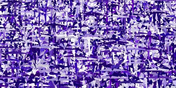 Светло Фиолетовая Розовая Векторная Компоновка Линиями Треугольниками Декоративный Дизайн Абстрактном — стоковый вектор