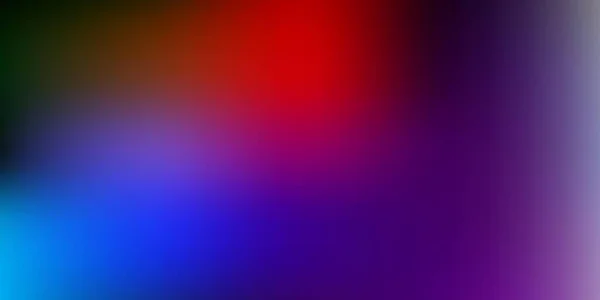 Donkere Multicolor Vector Wazige Achtergrond Waas Kleurrijke Illustratie Gloednieuwe Stijl — Stockvector