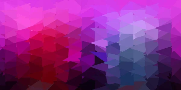 Modèle Poly Triangle Vectoriel Rose Foncé Vert Illustration Abstraite Moderne — Image vectorielle