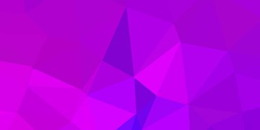 Koyu mor vektör eğimli çokgen dokusu. Soyut üçgenlerle, çehre biçiminde akıllı illüstrasyon. Tasarımlarınız için örnek.