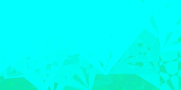 Темно Зелений Векторний Фон Полігональними Формами Видатна Абстрактна Ілюстрація Діапазоном — стоковий вектор