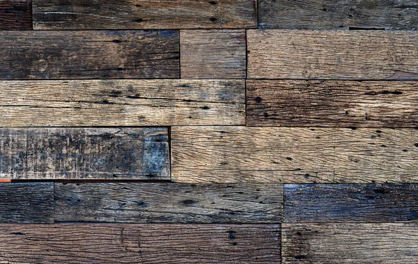 Eski kahverengi ahşap duvar kaplaması. Ahşap döşeme dokusu. ahşap arkaplan