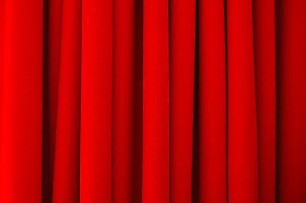 Onda Textura Cortina Vermelha Resumo Contexto — Fotografia de Stock