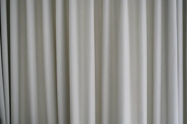 Wave Texture White Curtain Abstract Background — Stock Photo, Image