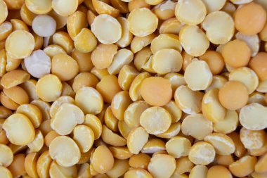 Kuru bezelye dokusu. Sağlıklı vejetaryen ya da vejetaryen gıda dokusu