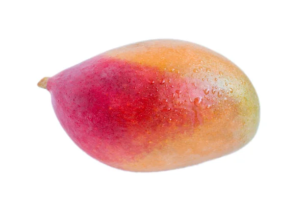 Mango isolato su fondo bianco. Frutta tropicale matura — Foto Stock