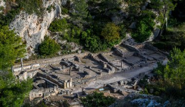 Saint-Rmy-de-Provence, Fransa 'daki antik Roma kasabası Glanum.