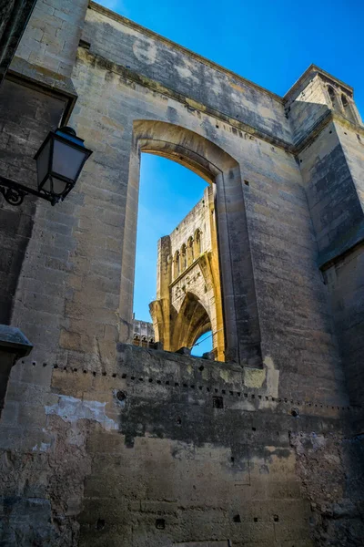 Narbona Ciudad Del Aude Con Canal Sus Edificios Impregnados Historia —  Fotos de Stock