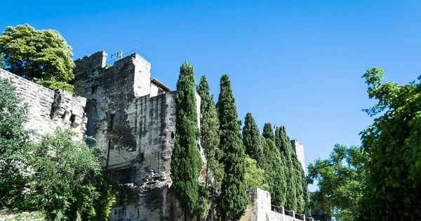 Sommires Una Ciudad Medieval Atravesada Por Vidourle Encuentra Departamento Gard — Foto de Stock