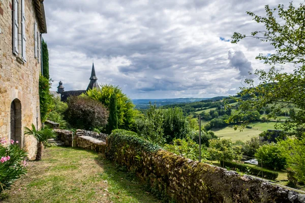 トゥレンヌ フランス語 Turenne 中世の村 フランスのコルゼ ヌーヴェル アキテーヌ地方の集落である — ストック写真