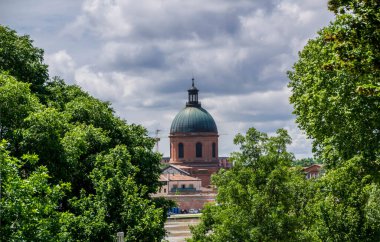 Toulouse, the pink city of Haute-Garonne in Occitanie, France.
