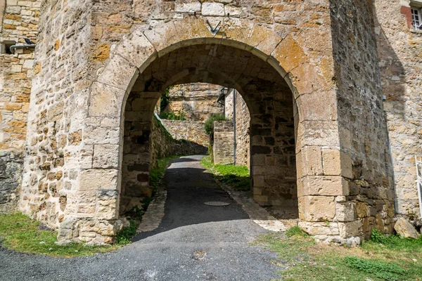 Turenne Pueblo Medieval Una Comuna Francesa Corrze Nouvelle Aquitania —  Fotos de Stock