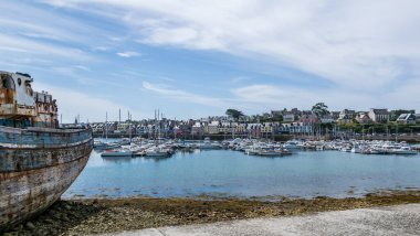 Camaret, seaside resort of Finistre in Brittany, France.