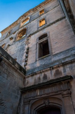 Medieval Abbey of Montmajour, Arles, France