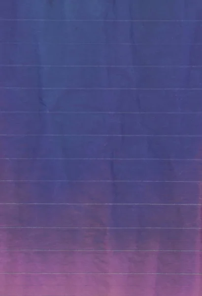 Papel Azul Escuro Macio Com Linhas Horizontais Velho Pouco Descolorido — Fotografia de Stock