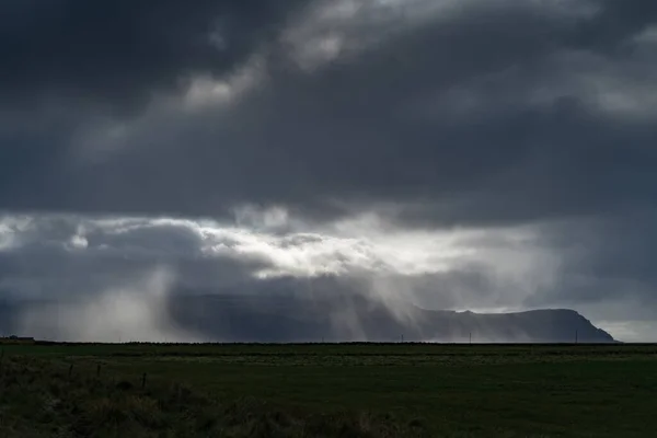 West Fjords Westfjords Una Región Del Norte Islandia Dramático Cielo —  Fotos de Stock