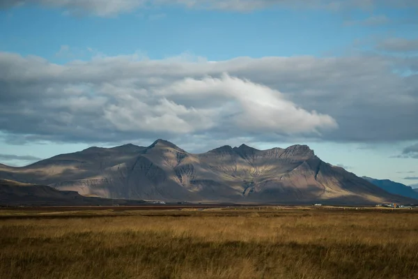 Paisaje Natural Oeste Islandia Península Snaefellsnes Montañas Día —  Fotos de Stock