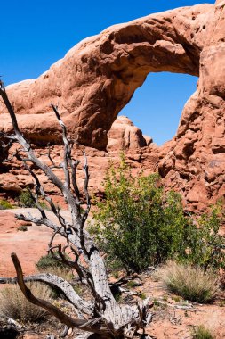 Güney Pencere Kemeri Arches Ulusal Parkı - Moab, Utah, ABD
