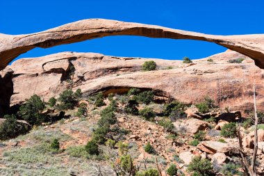 Arches Ulusal Parkı Manzarası - Utah, ABD