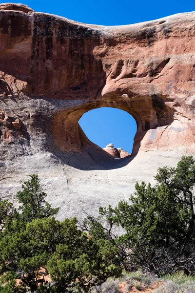 Tunnel Arch Arches Nationalpark Moab Utah Usa — Stockfoto