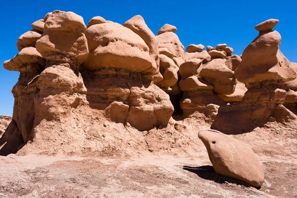 Unusual Rock Formations Goblin Valley State Park Utah Usa — Stock Photo, Image