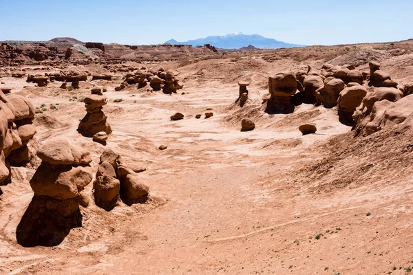 Unusual Rock Formations Goblin Valley State Park Utah Usa — Stock Photo, Image