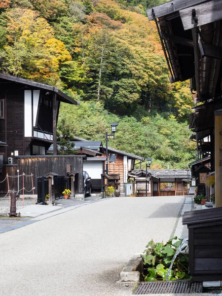 Kiso Préfecture Nagano Japon Octobre 2017 Maisons Traditionnelles Dans Quartier — Photo