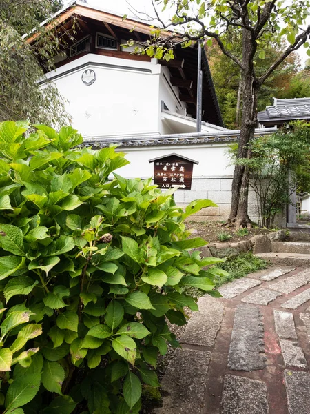 Kiso Préfecture Nagano Japon Octobre 2017 Sur Terrain Temple Kozenji — Photo