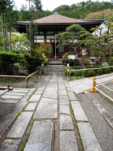 Префектура Кісо Нагано Японія Жовтня 2017 Території Храму Козенджі — стокове фото