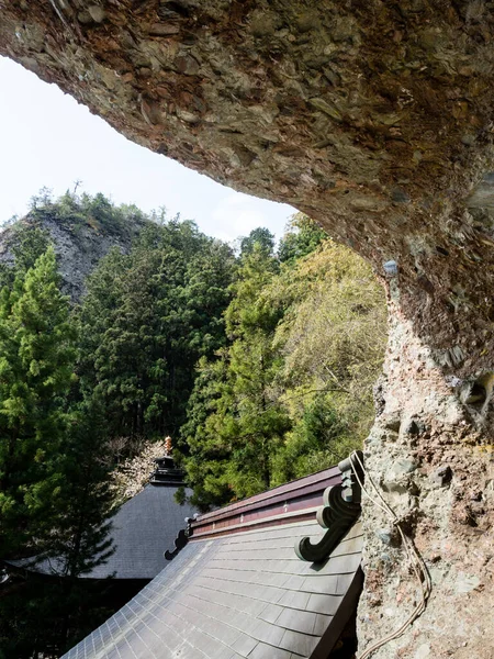 Kumakogen Préfecture Ehime Japon Avril 2018 Vue Depuis Grotte Calcaire — Photo