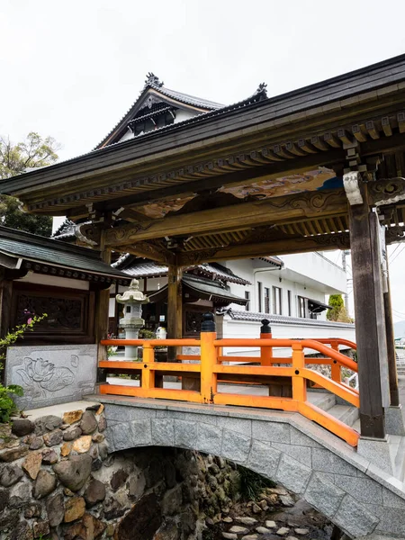 Matsuyama Prefeitura Ehime Japão Abril 2018 Entrada Para Yasakaji Templo — Fotografia de Stock